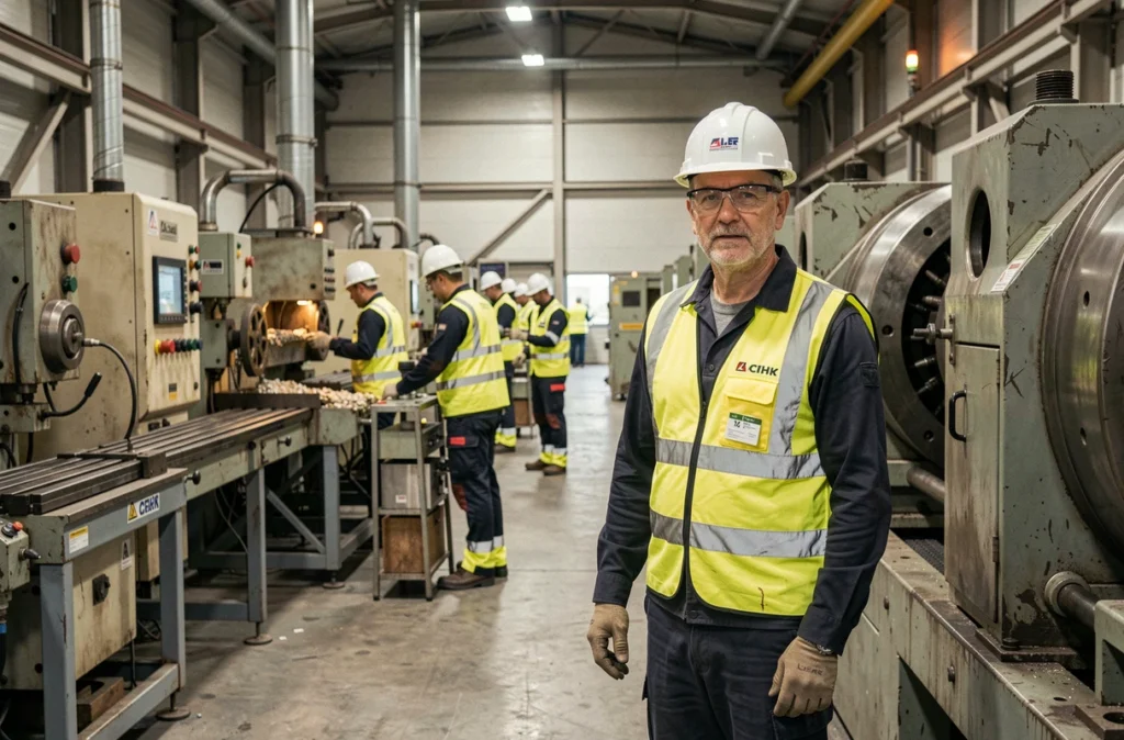 Superviseur industriel en équipement de protection dans une usine en Seine-Saint-Denis pour des missions Manpower