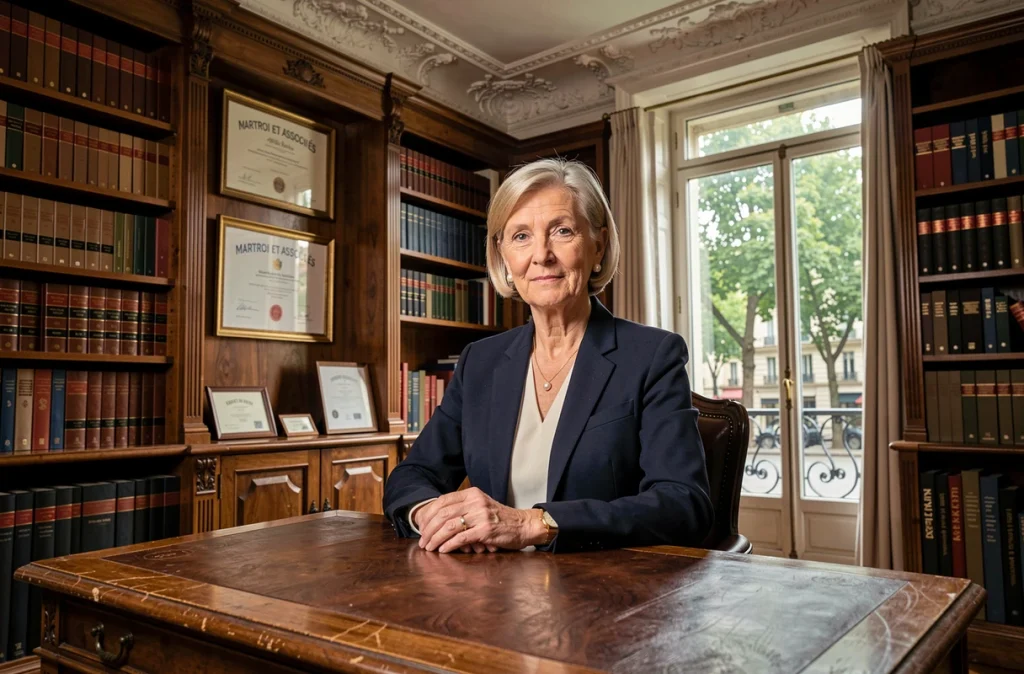 Associée senior du cabinet Martroi et Associés dans un bureau parisien au cadre traditionnel et prestige