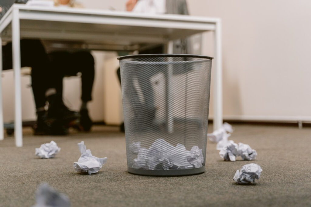 recyclage dechets bureaux