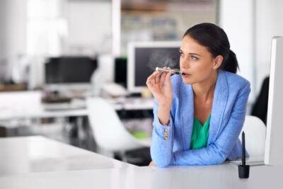 vapoter au bureau