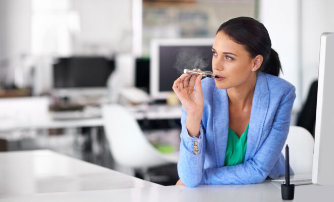 vapoter au bureau